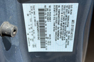 2005 Ford Thunderbird Base