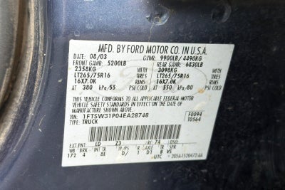 2004 Ford F-350SD Lariat