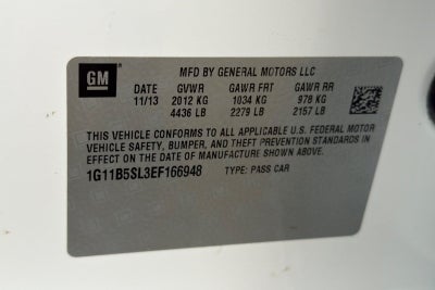 2014 Chevrolet Malibu LS 1LS