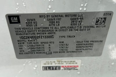 2015 Chevrolet Silverado 2500HD LT