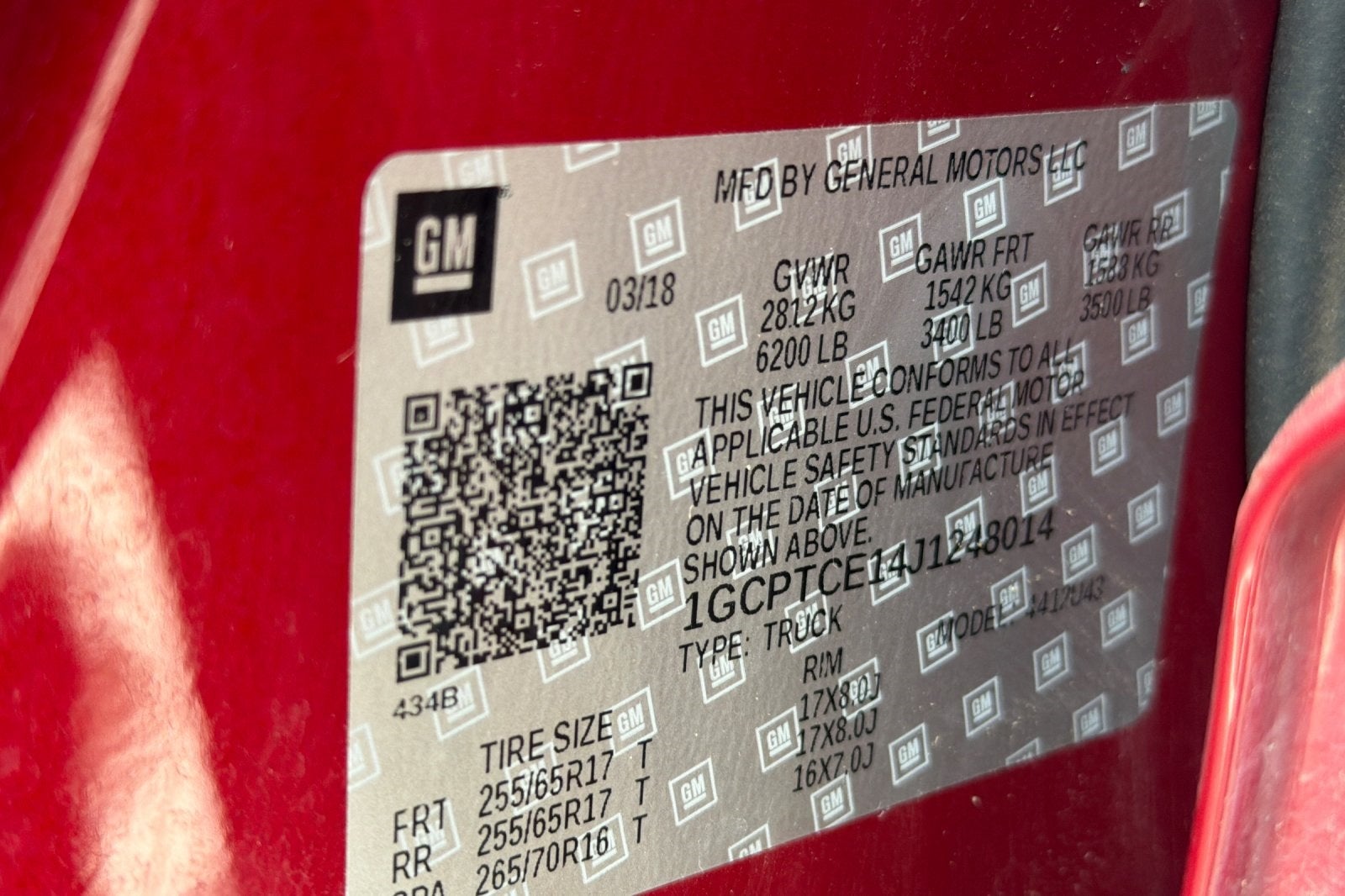 2018 Chevrolet Colorado LT