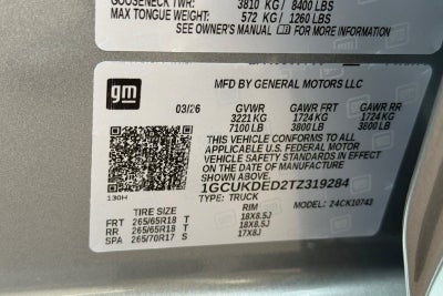 2026 Chevrolet Silverado 1500 LT