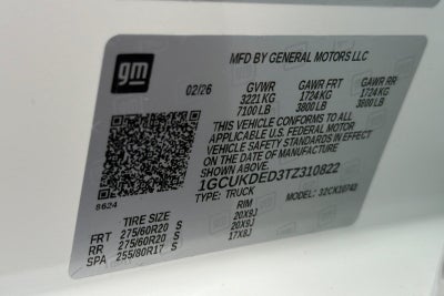 2026 Chevrolet Silverado 1500 LT