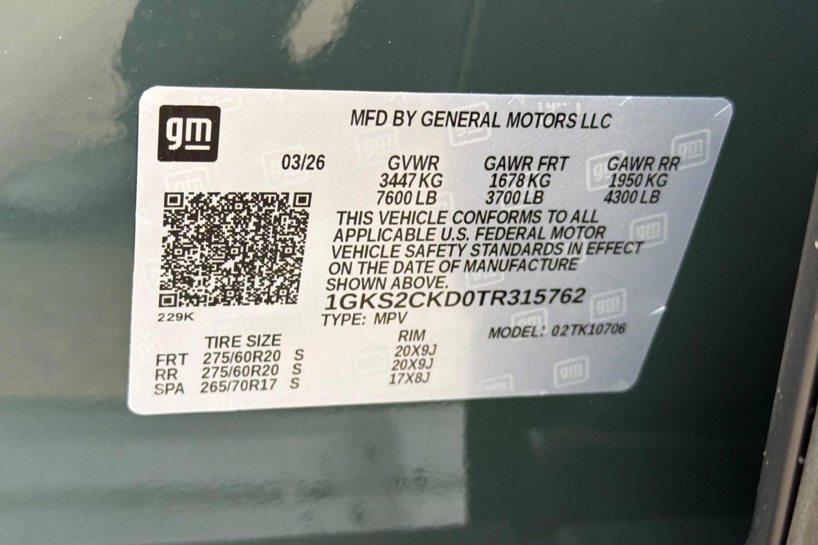 2026 GMC Yukon AT4