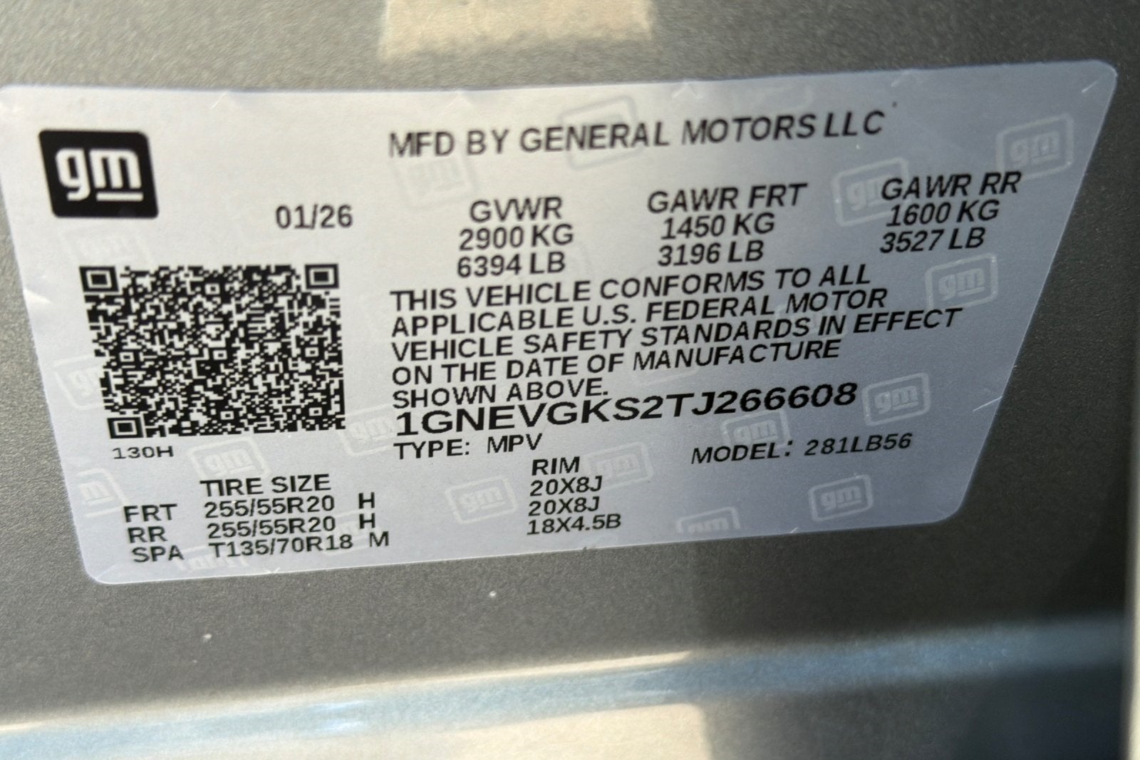 2026 Chevrolet Traverse LT