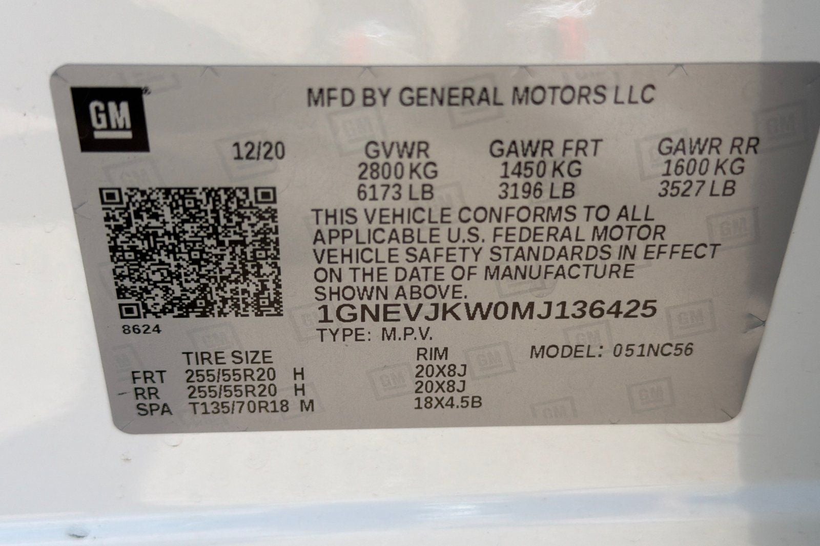 2021 Chevrolet Traverse RS