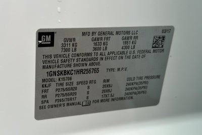 2017 Chevrolet Tahoe LT