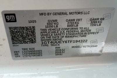 2026 GMC Sierra 3500HD SLT