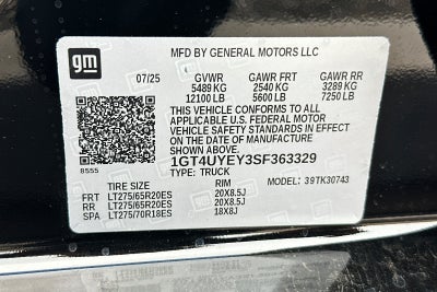 2025 GMC Sierra 3500HD Denali Ultimate