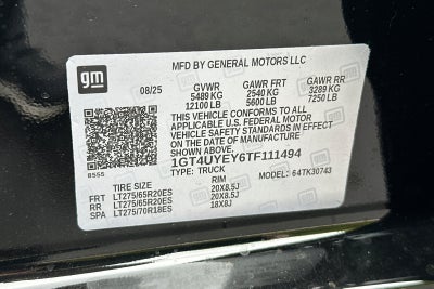 2026 GMC Sierra 3500HD Denali Ultimate