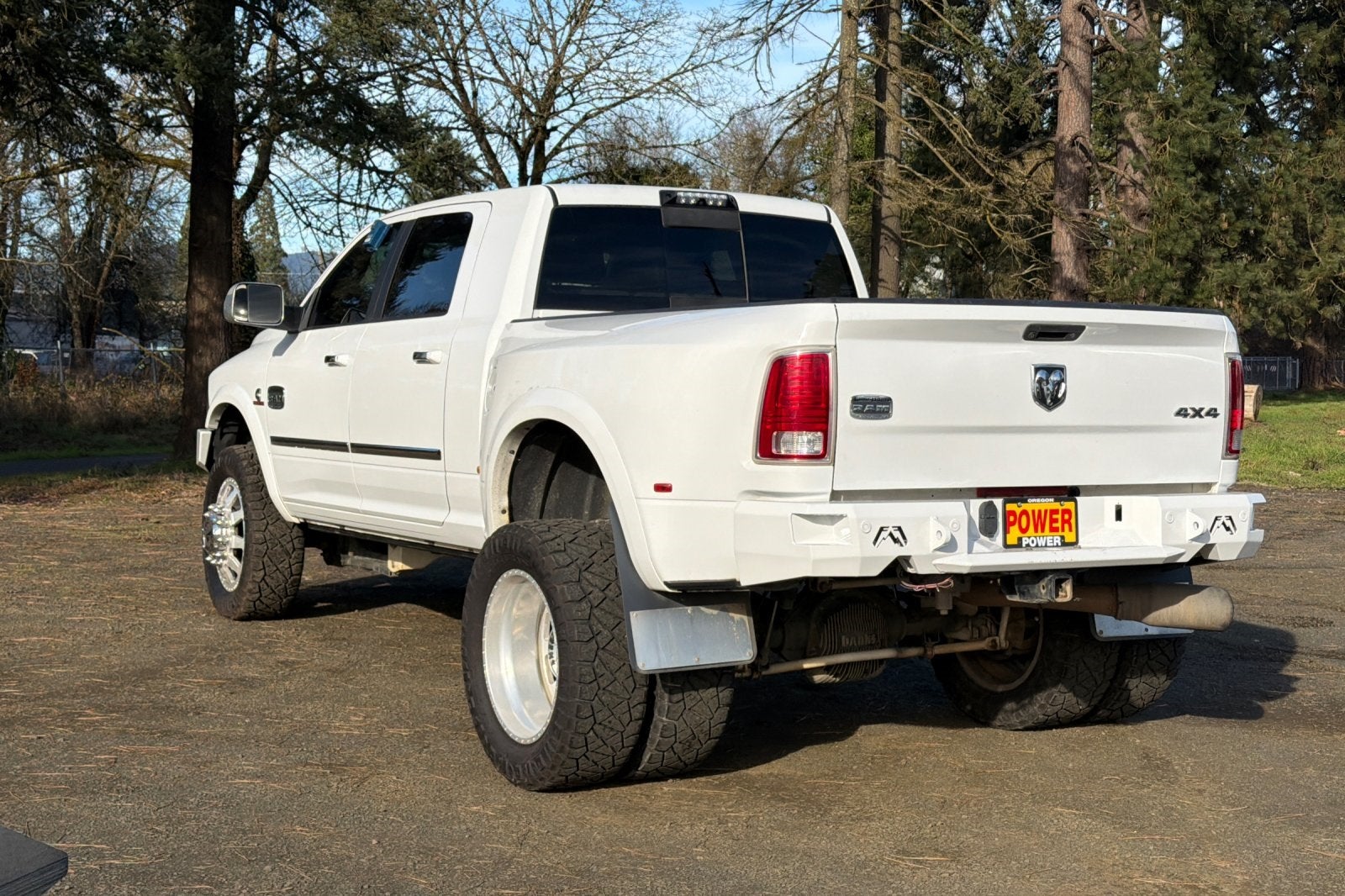2016 RAM 3500 Laramie Longhorn LIFTED ON AMERICAN FORCES!