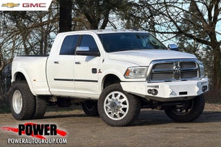 2016 RAM 3500 Laramie Longhorn LIFTED ON AMERICAN FORCES!