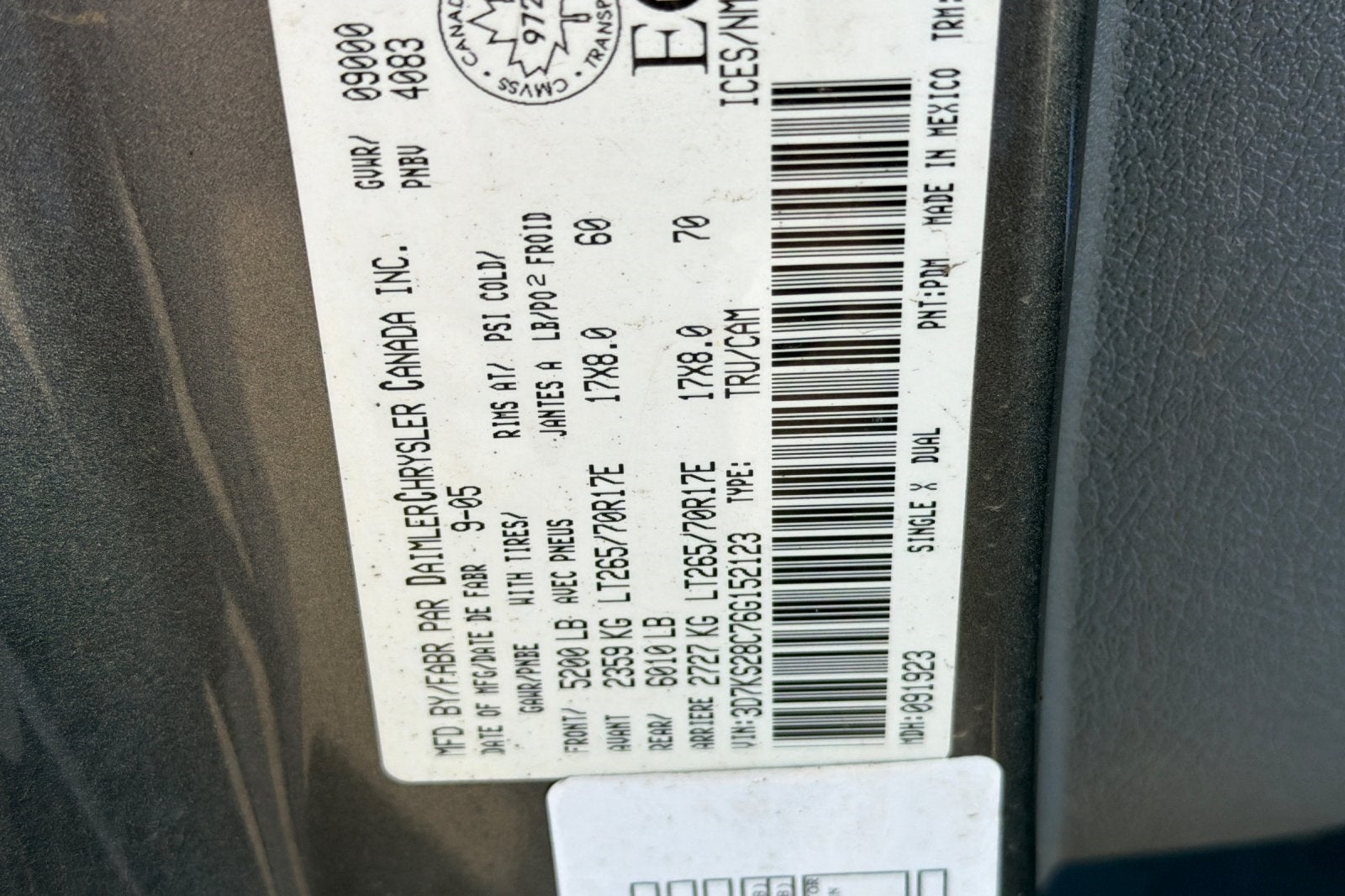 2006 Dodge Ram 2500 SLT