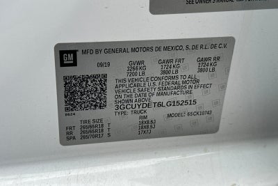 2020 Chevrolet Silverado 1500 LT