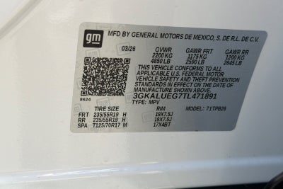2026 GMC Terrain Elevation