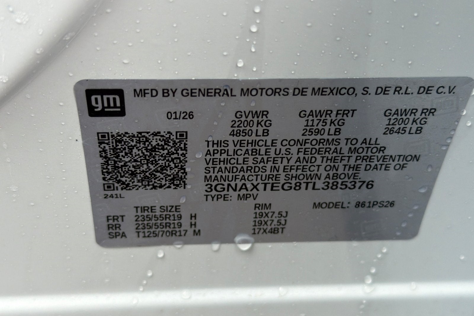 2026 Chevrolet Equinox RS