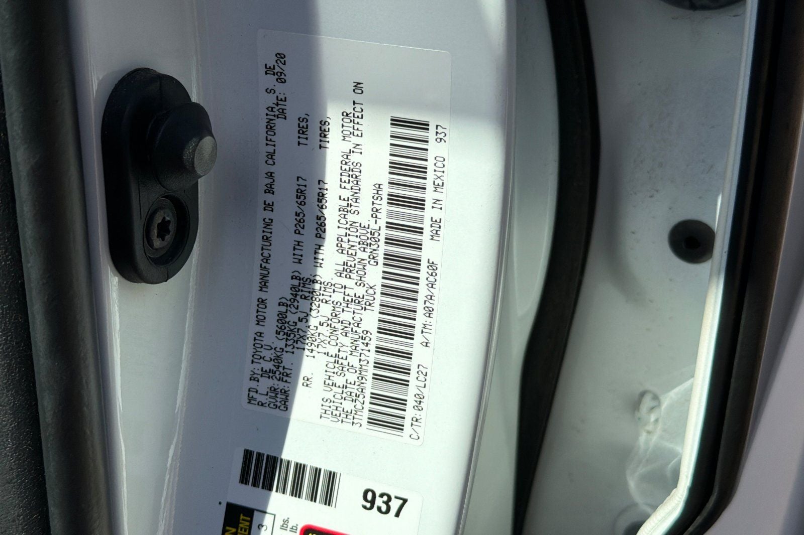 2021 Toyota Tacoma TRD Sport V6