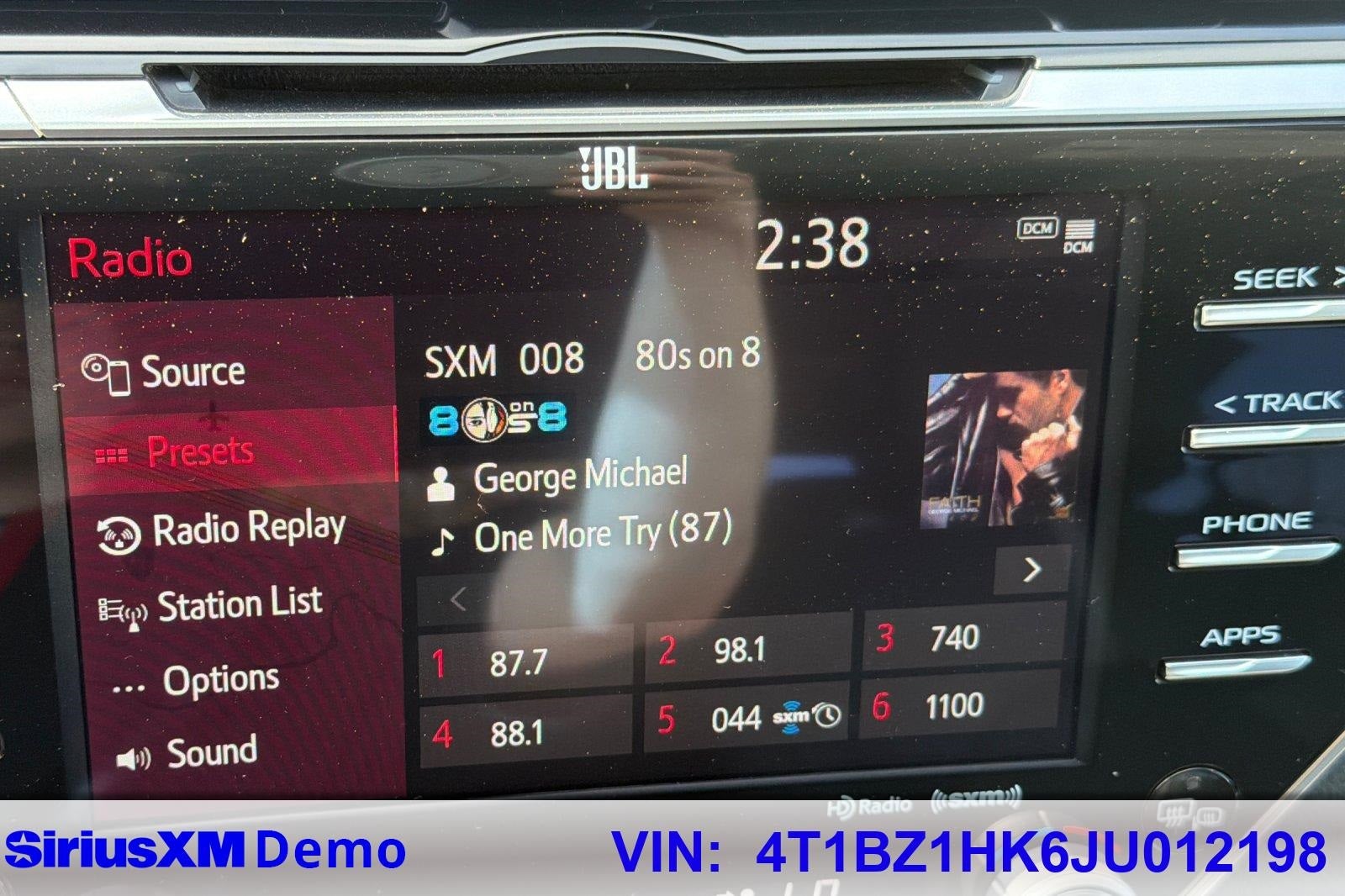 2018 Toyota Camry XSE V6