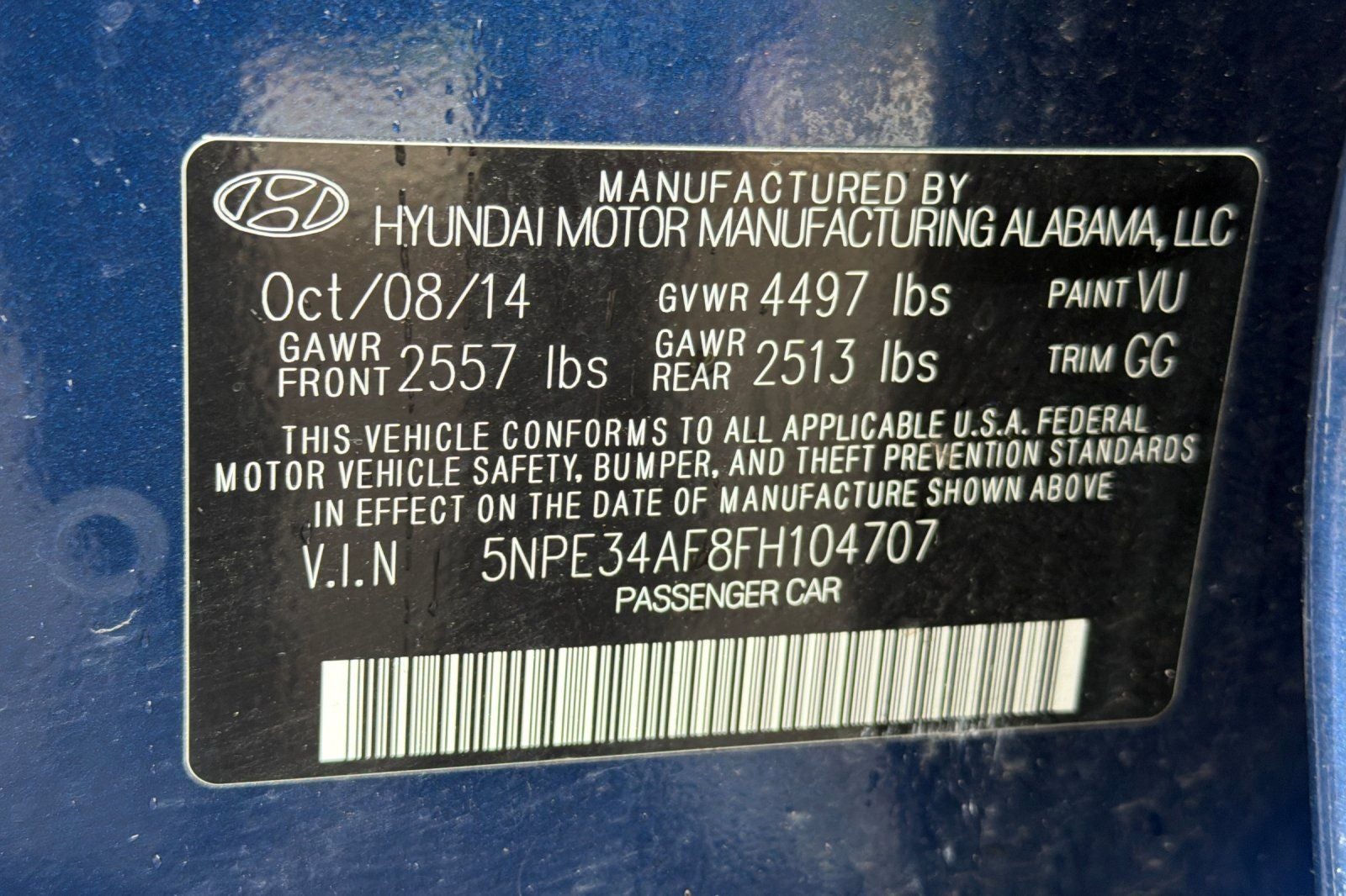 2015 Hyundai Sonata Sport