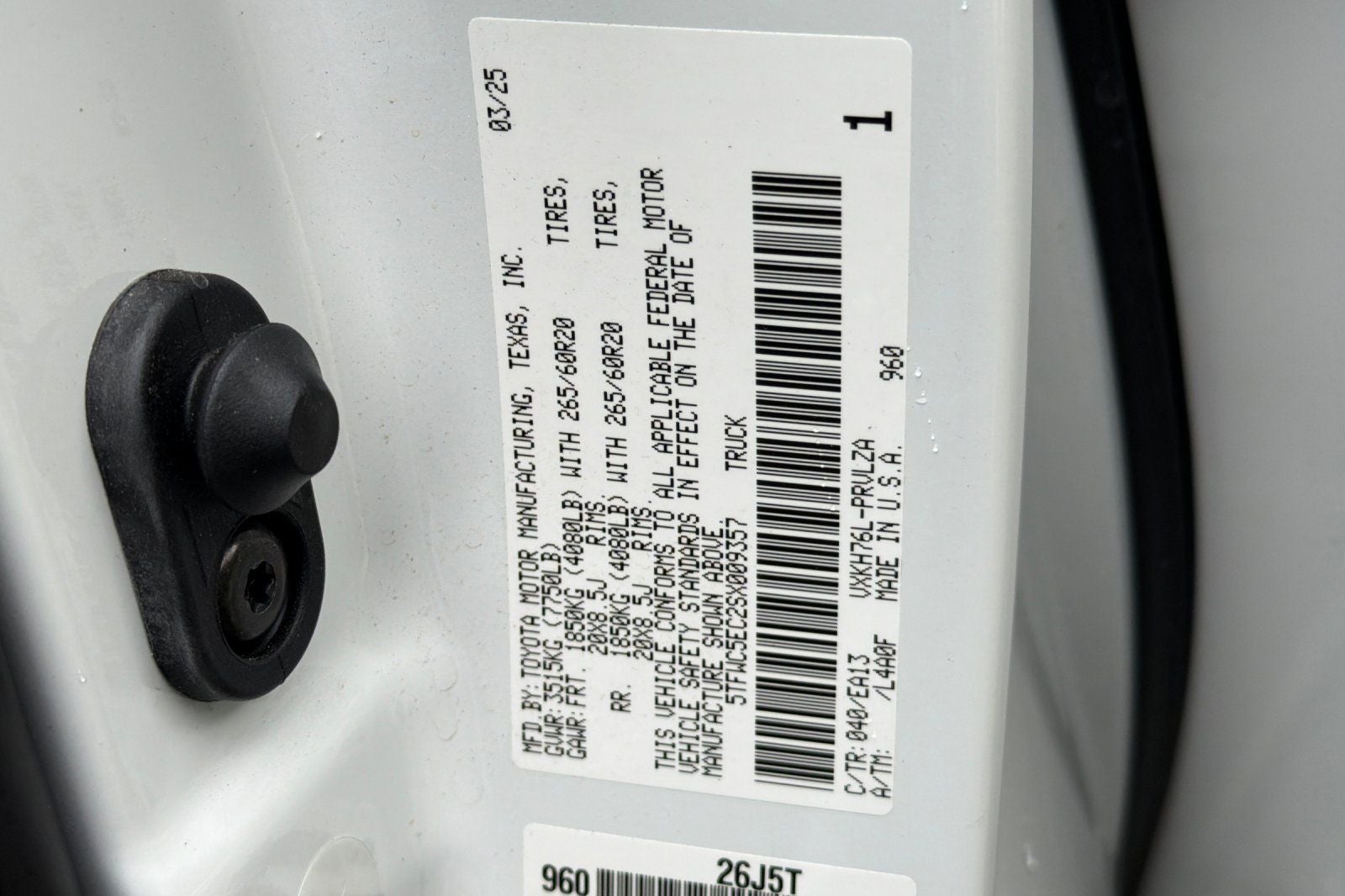 2025 Toyota Tundra Hybrid Limited