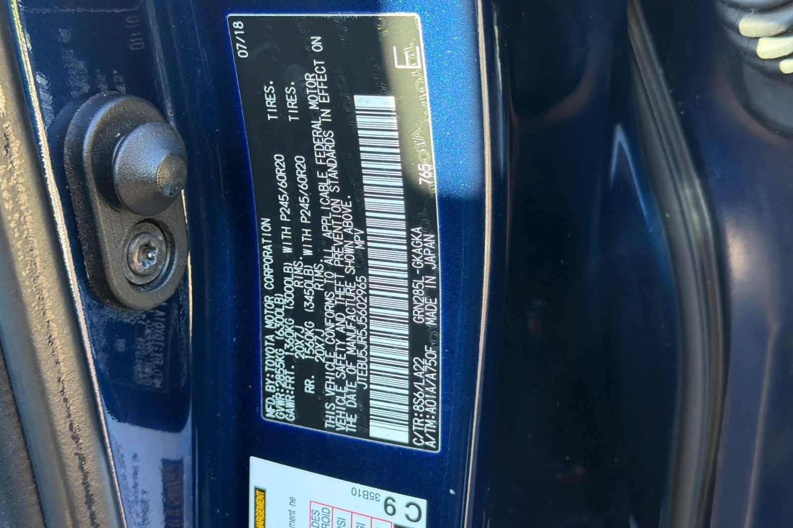 2018 Toyota 4Runner Limited