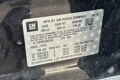 2020 Chevrolet Trax LS