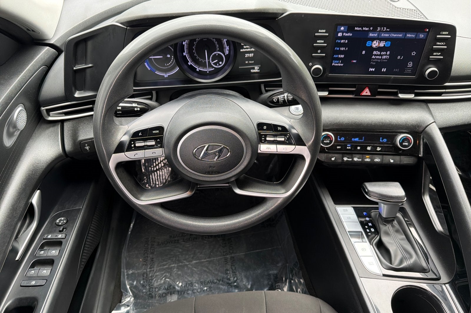 2022 Hyundai Elantra Hybrid Blue