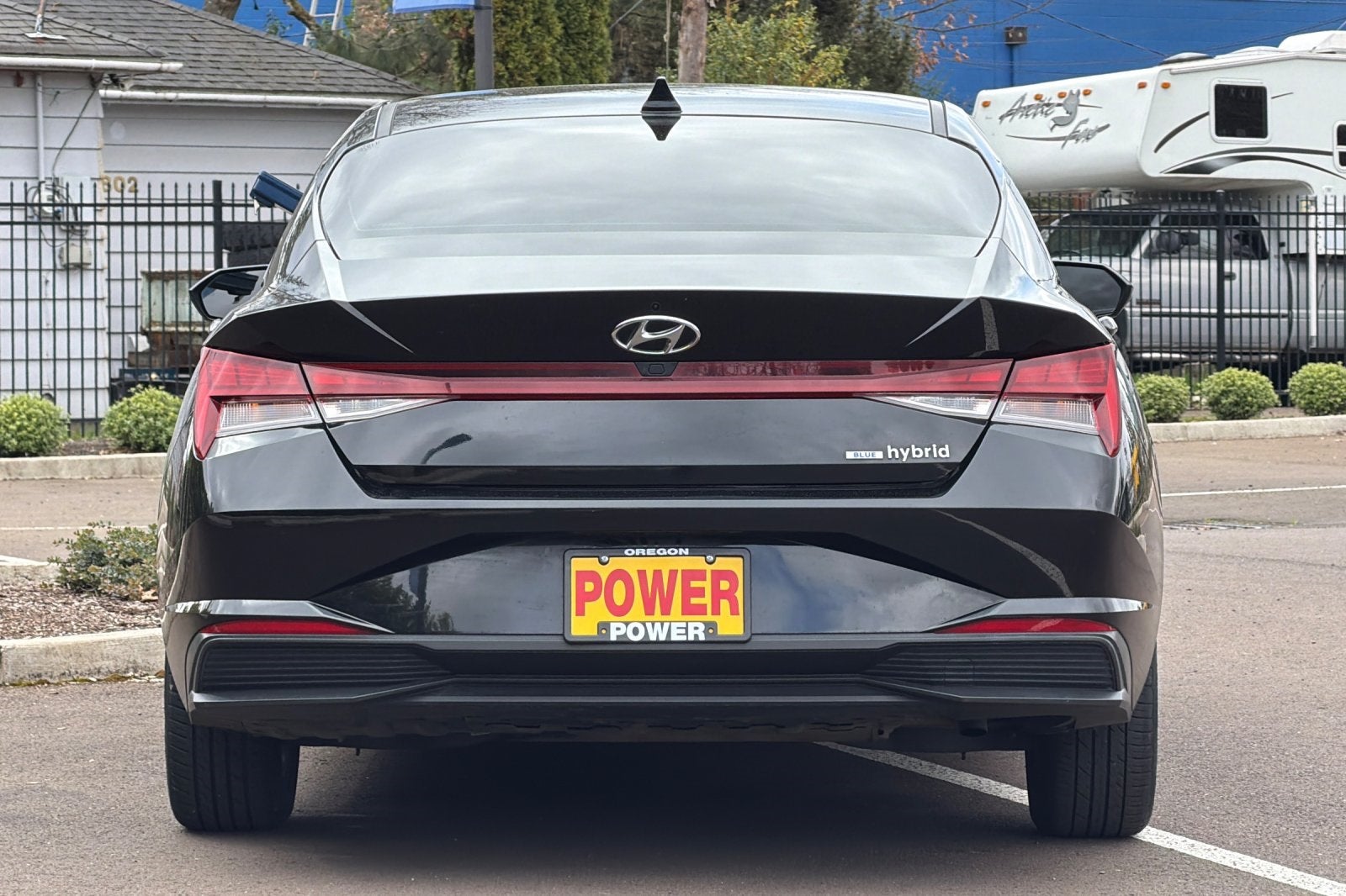 2022 Hyundai Elantra Hybrid Blue