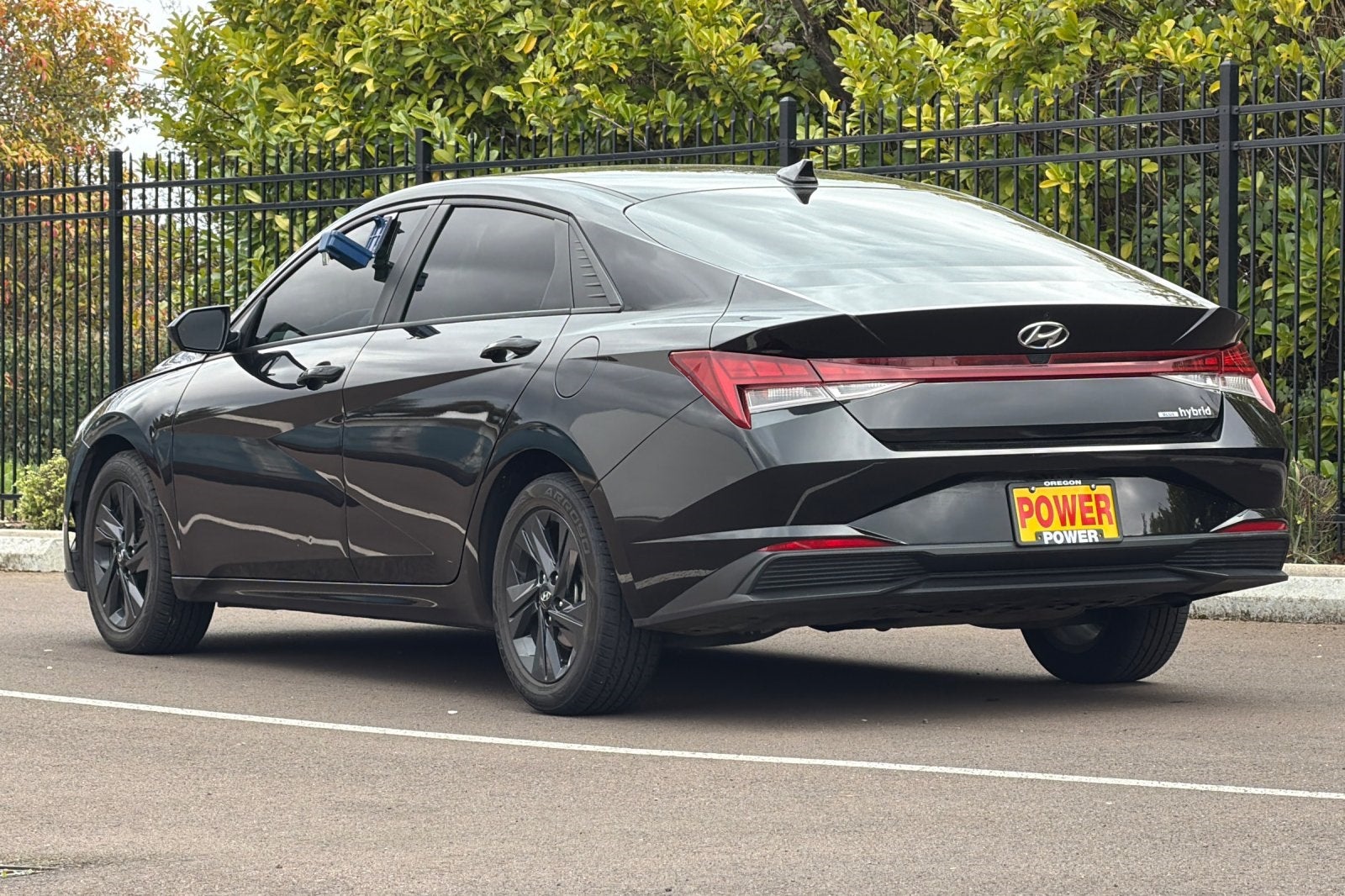 2022 Hyundai Elantra Hybrid Blue