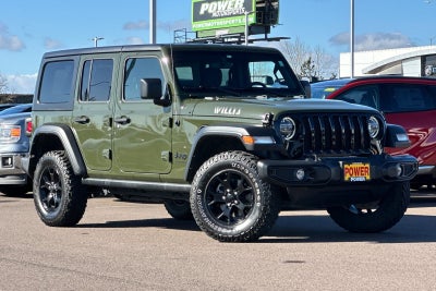 2022 Jeep Wrangler Unlimited Willys