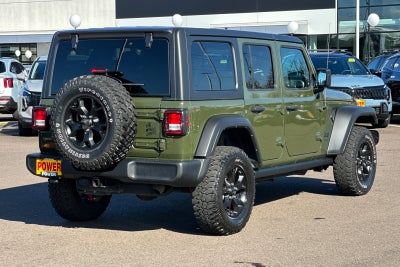 2022 Jeep Wrangler Unlimited Willys