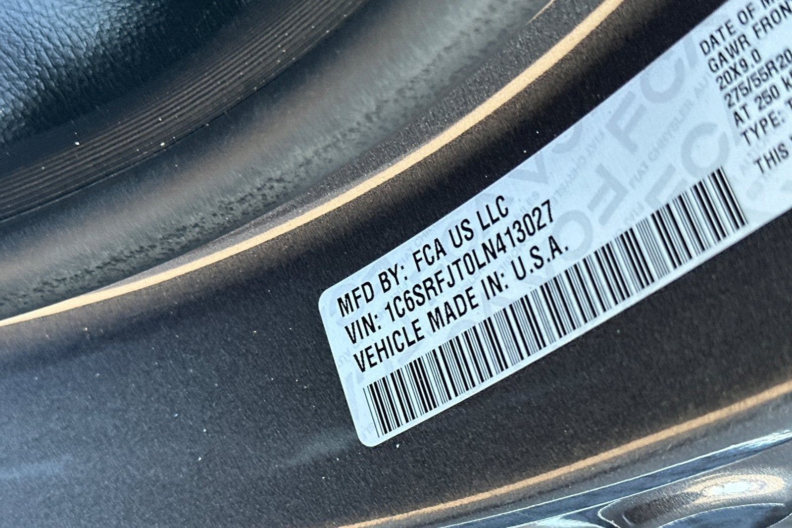 2020 RAM 1500 Laramie