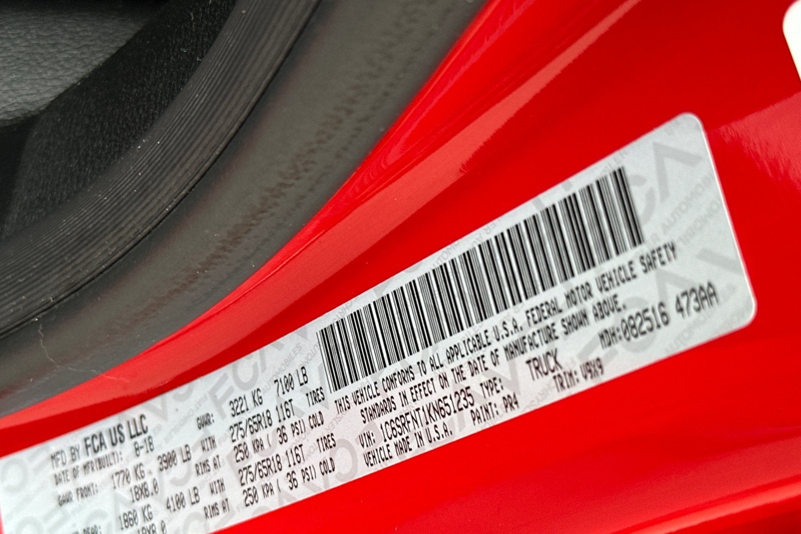 2019 RAM 1500 Tradesman