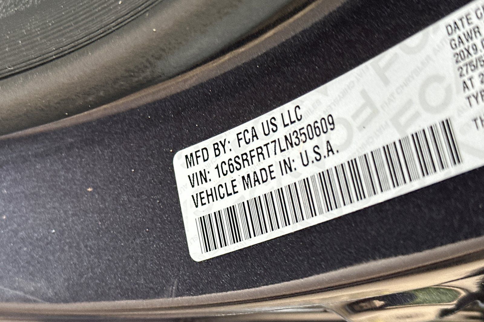 2020 RAM 1500 Laramie