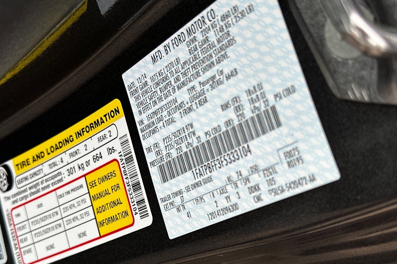 2015 Ford Mustang GT Premium