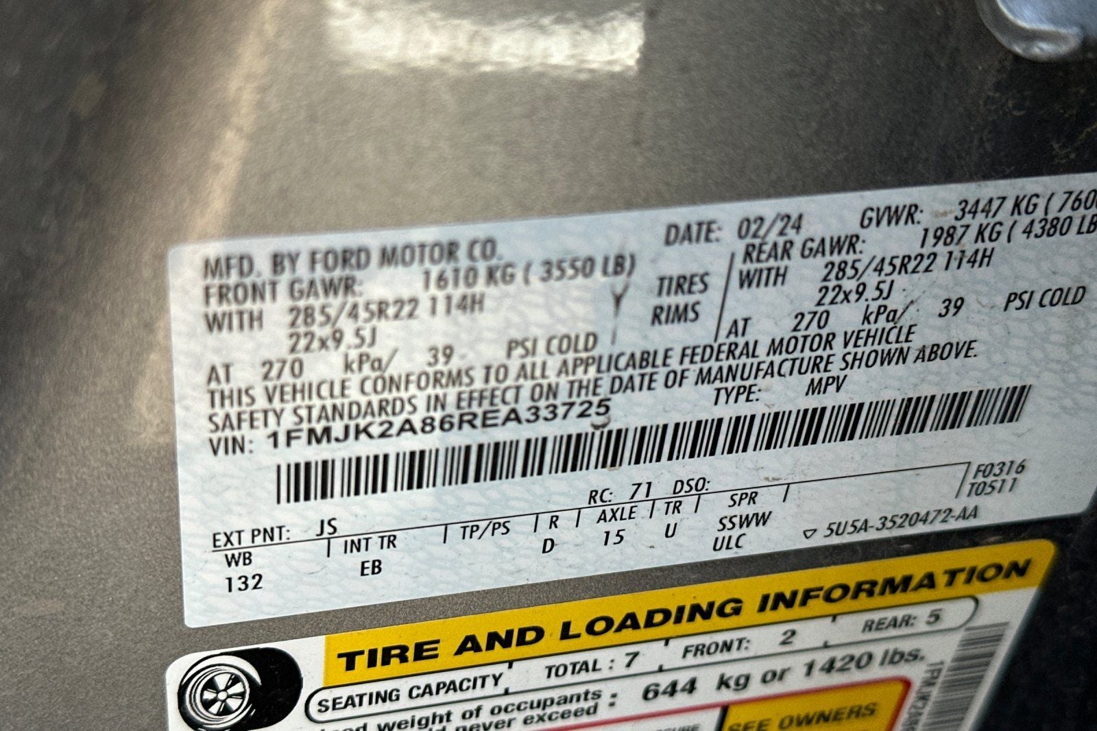 2024 Ford Expedition Max Limited