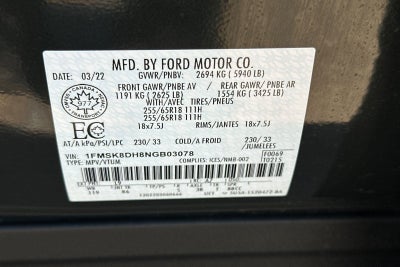 2022 Ford Explorer XLT
