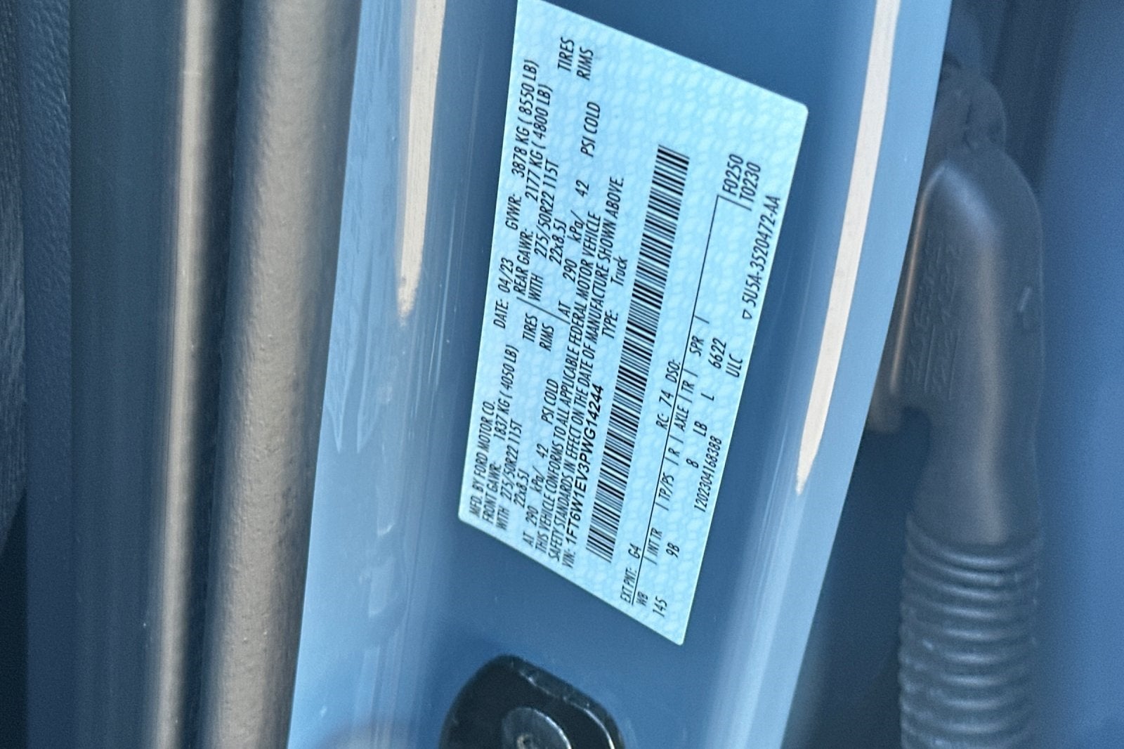 2023 Ford F-150 Lightning Platinum