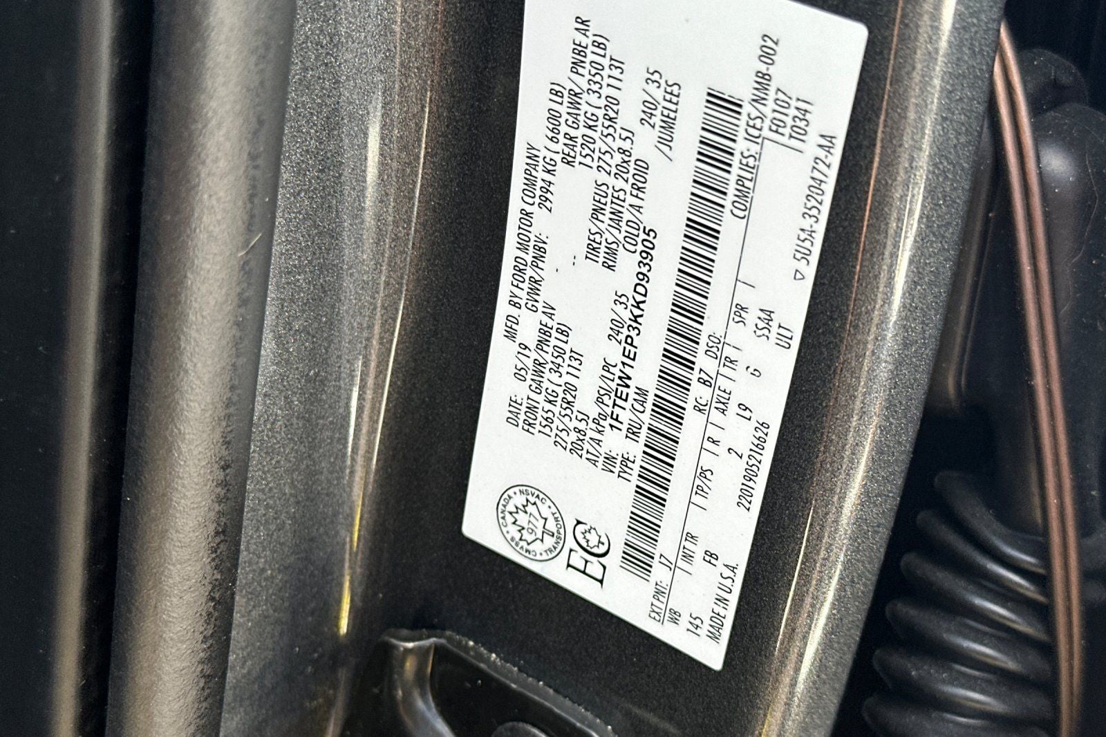 2019 Ford F-150 XLT