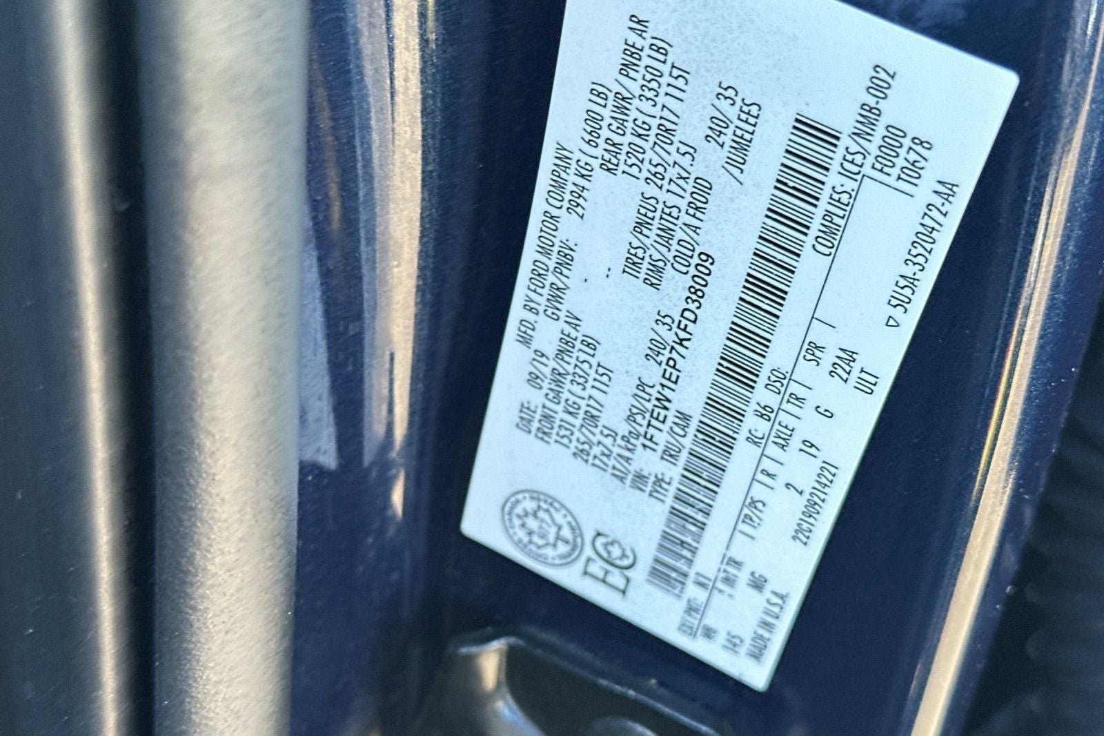 2019 Ford F-150 XLT