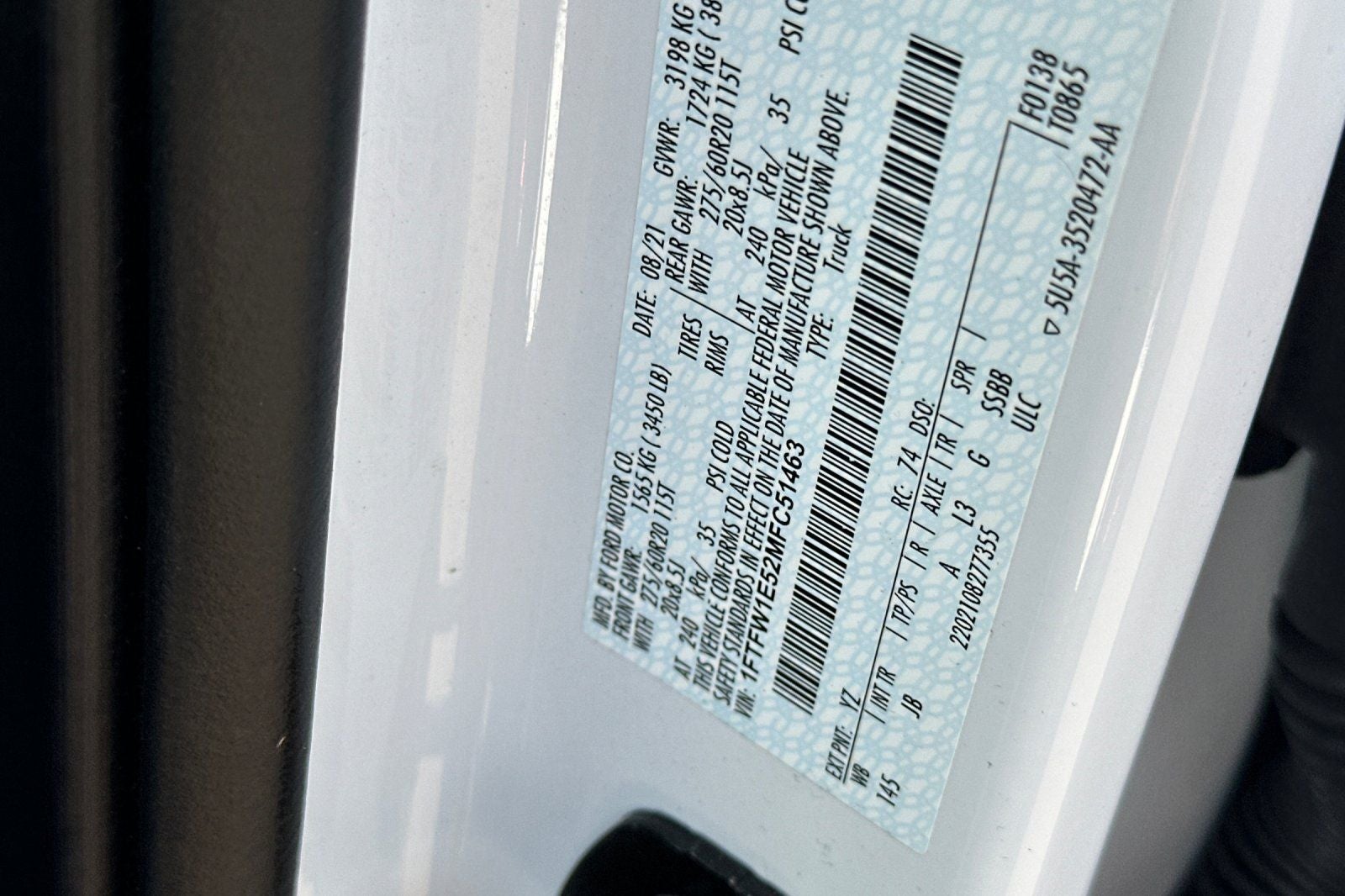 2021 Ford F-150 XL