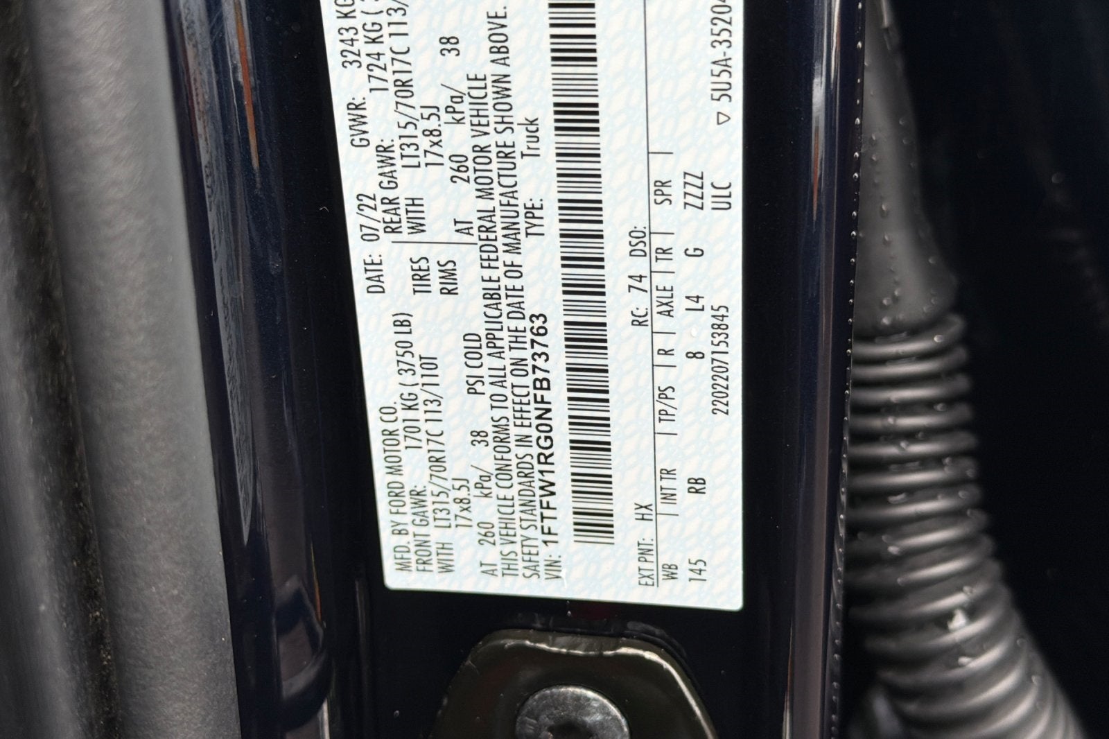 2022 Ford F-150 Raptor