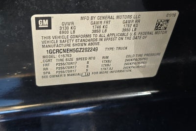 2016 Chevrolet Silverado 1500 WT