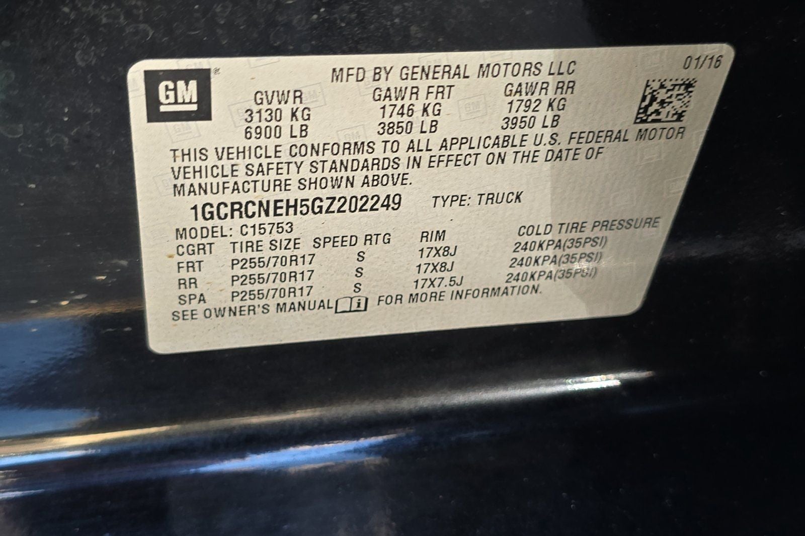 2016 Chevrolet Silverado 1500 WT