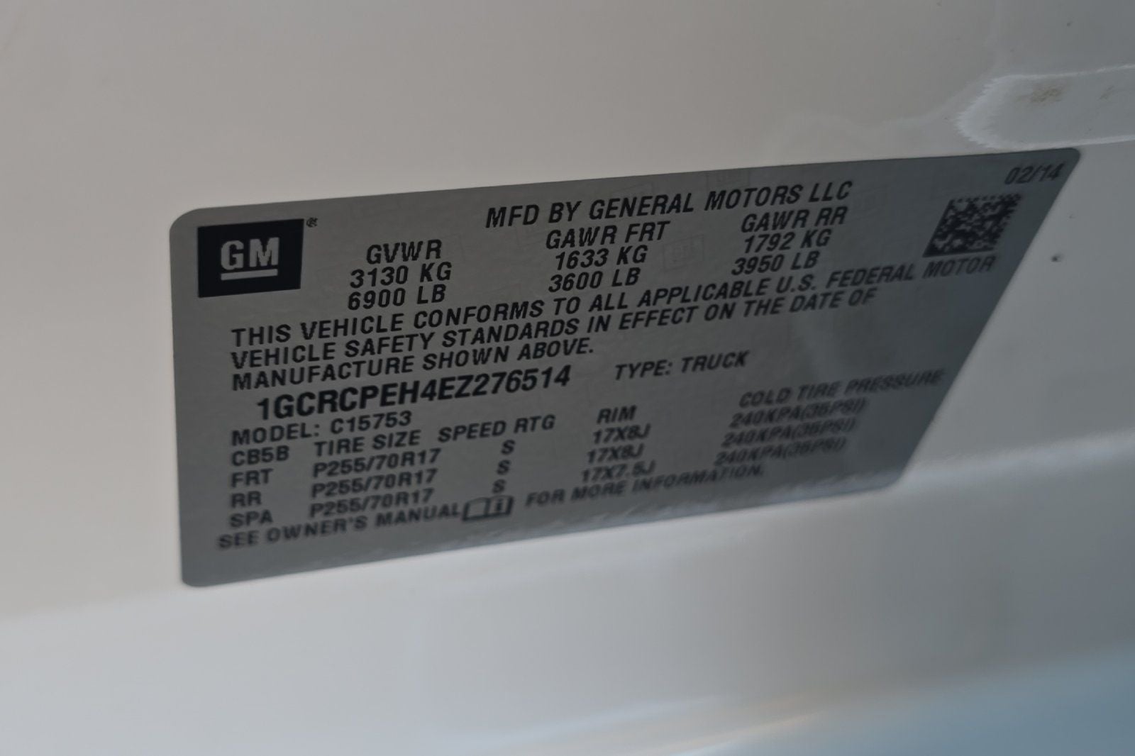 2014 Chevrolet Silverado 1500 Work Truck