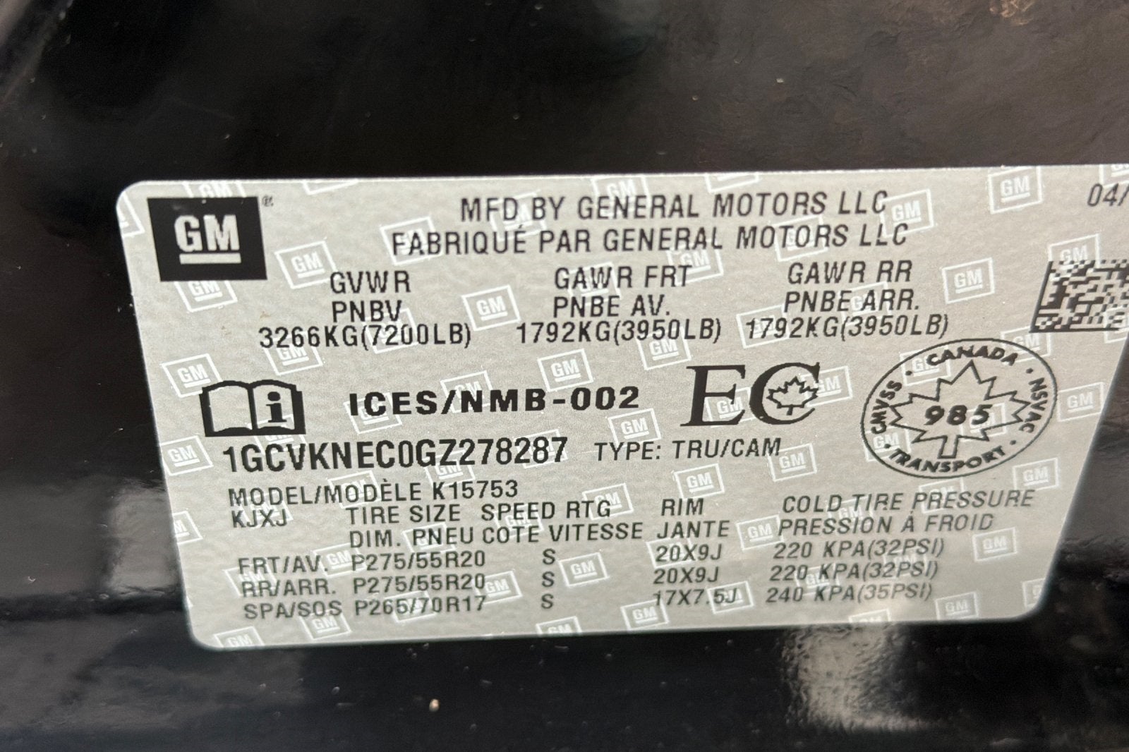 2016 Chevrolet Silverado 1500 Base