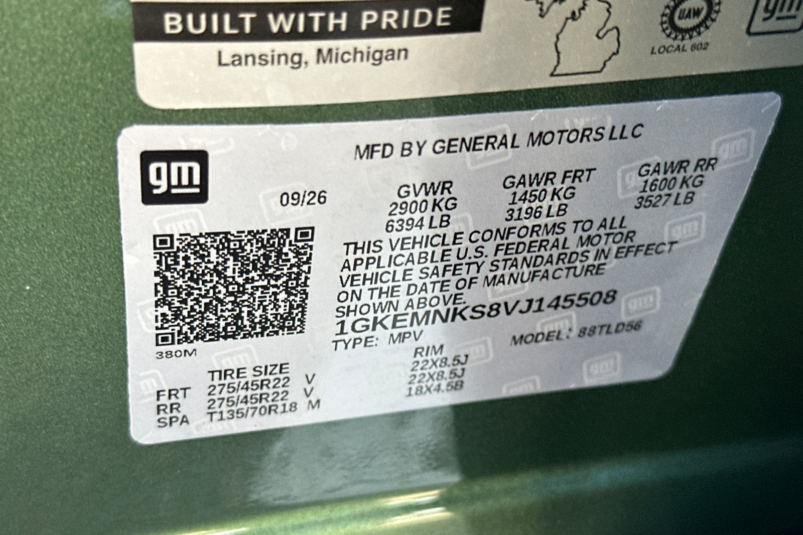 2027 GMC Acadia Elevation