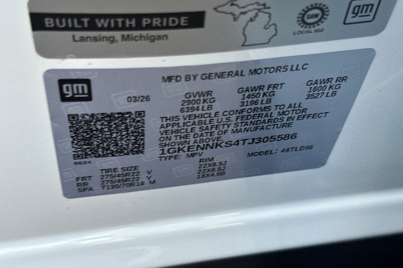 2026 GMC Acadia Elevation