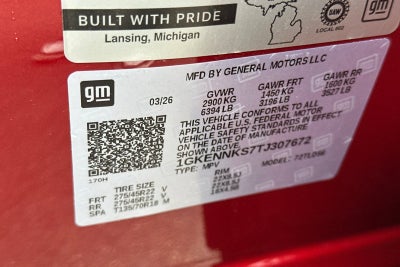 2026 GMC Acadia Elevation