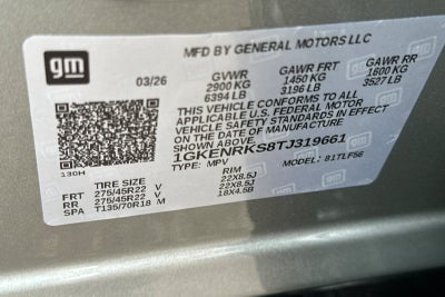 2026 GMC Acadia Denali